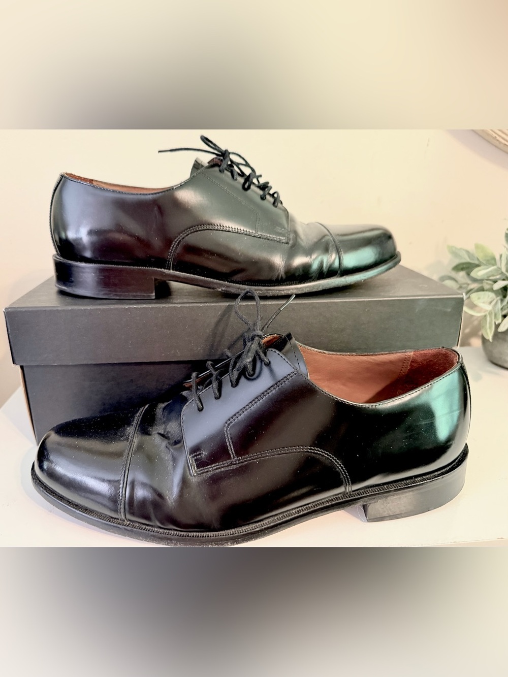 Bostonian Akron Leather Men’s Dress Shoe 20390 Size 10.5